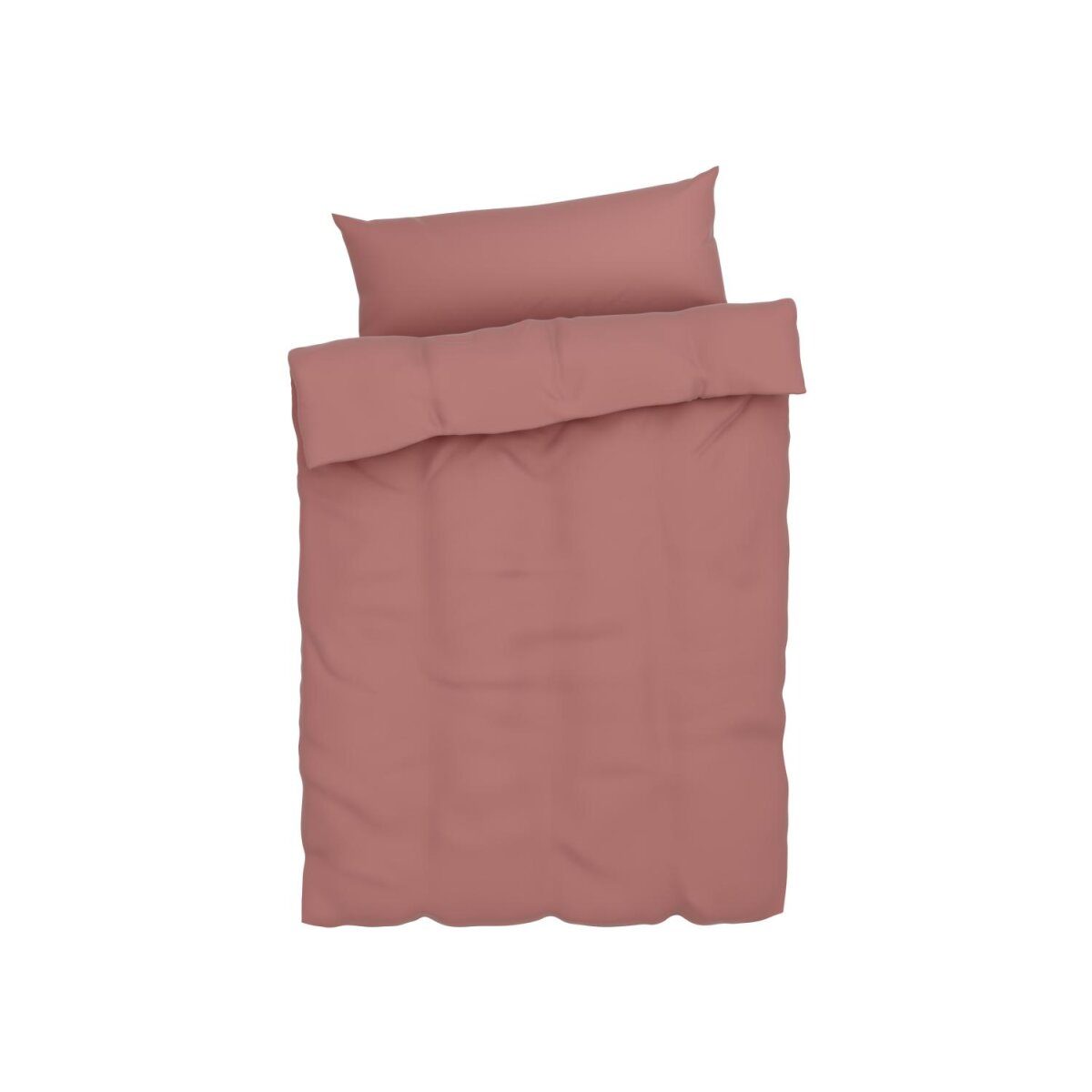 Parure de lit LIVARNO® home, en mousseline, 140 x 200 cm, rose clair