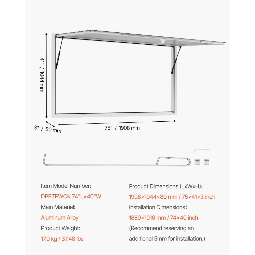 Snack window (1880 x 1016 mm), service window with aluminum frame for snack trailers, serving window with 85° opening angle for food trucks, rainwater-resistant drinks window