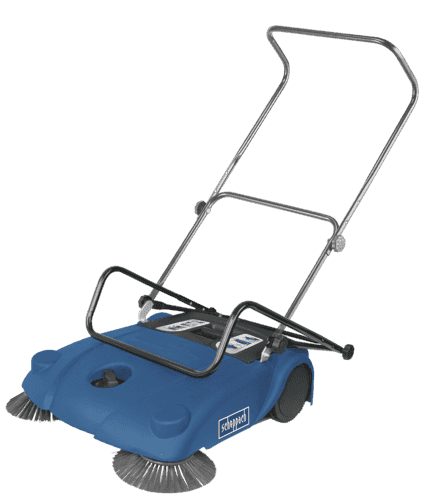 Scheppach Kehrmaschine S700 (Kehrbreite 700mm, 16L Fangkorb, Höhenverstellung 10mm, Kehrfläche 2000m²/h)