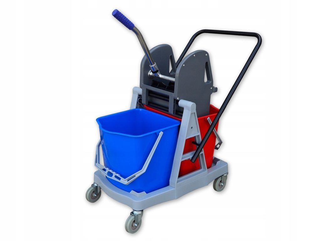 Professioneller Bodenreinigungswagen Reinigungswagen mit Pressenreinigung Starterset