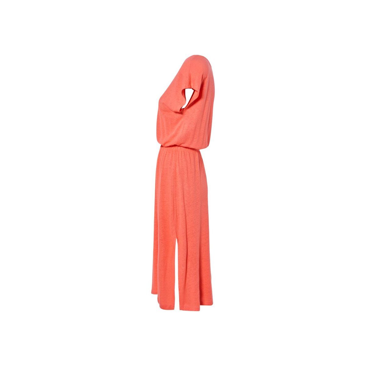 Robe en lin pour femme Esmara®, longueur midi, avec viscose