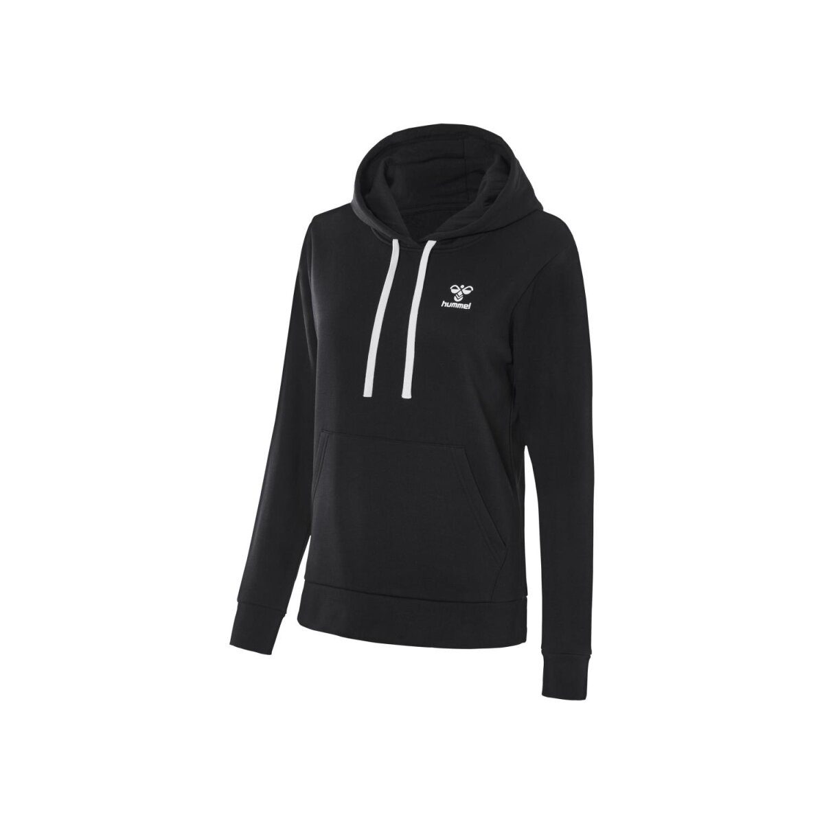 HUMMEL sweat à capuche femme avec poignets (noir, M)