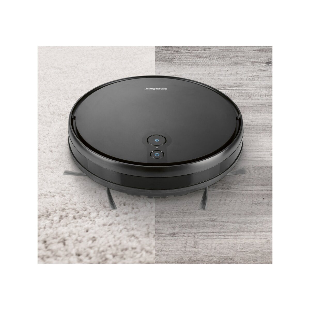 SILVERCREST® vacuum robot “SSRA C2”, controllable via app or remote control
