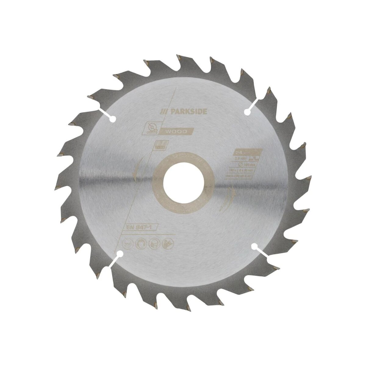 PARKSIDE® Kreissägeblatt-Set, 190 mm, 3-teilig.