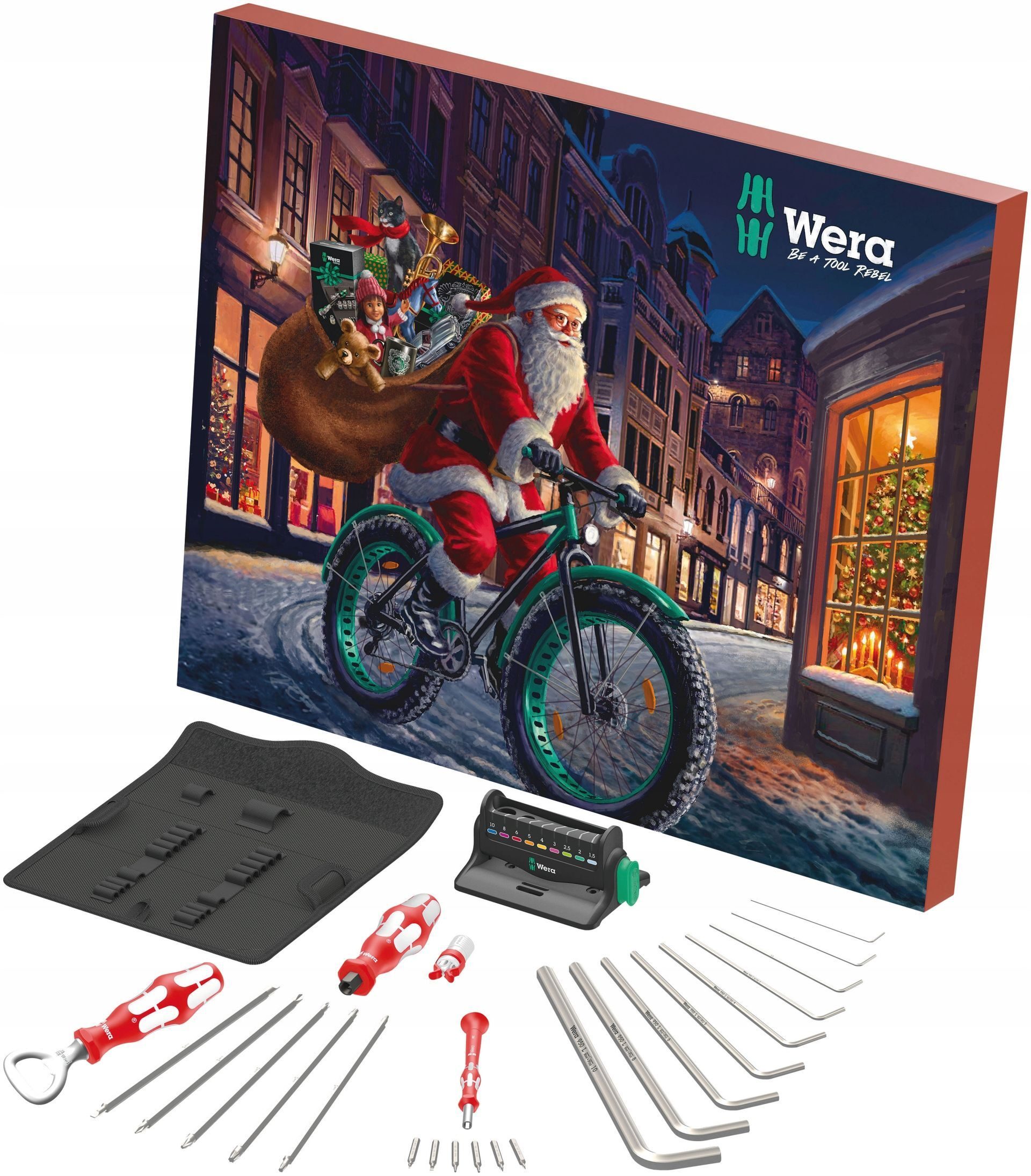 CALENDRIER DE L'AVENT 2023 28 parties WERA 05136607001 DIY