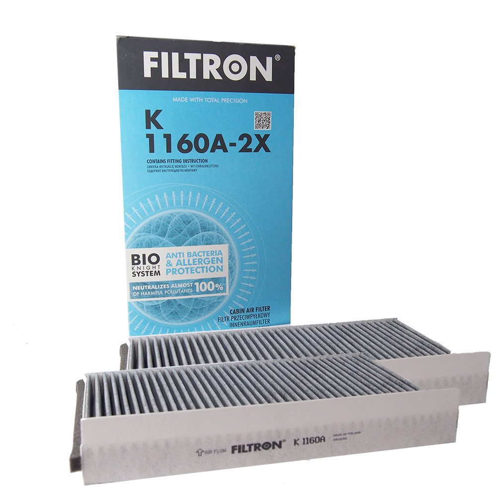 FILTRON K 1160A-2X cabin filter WITH CARBON – Part No. HT-48359