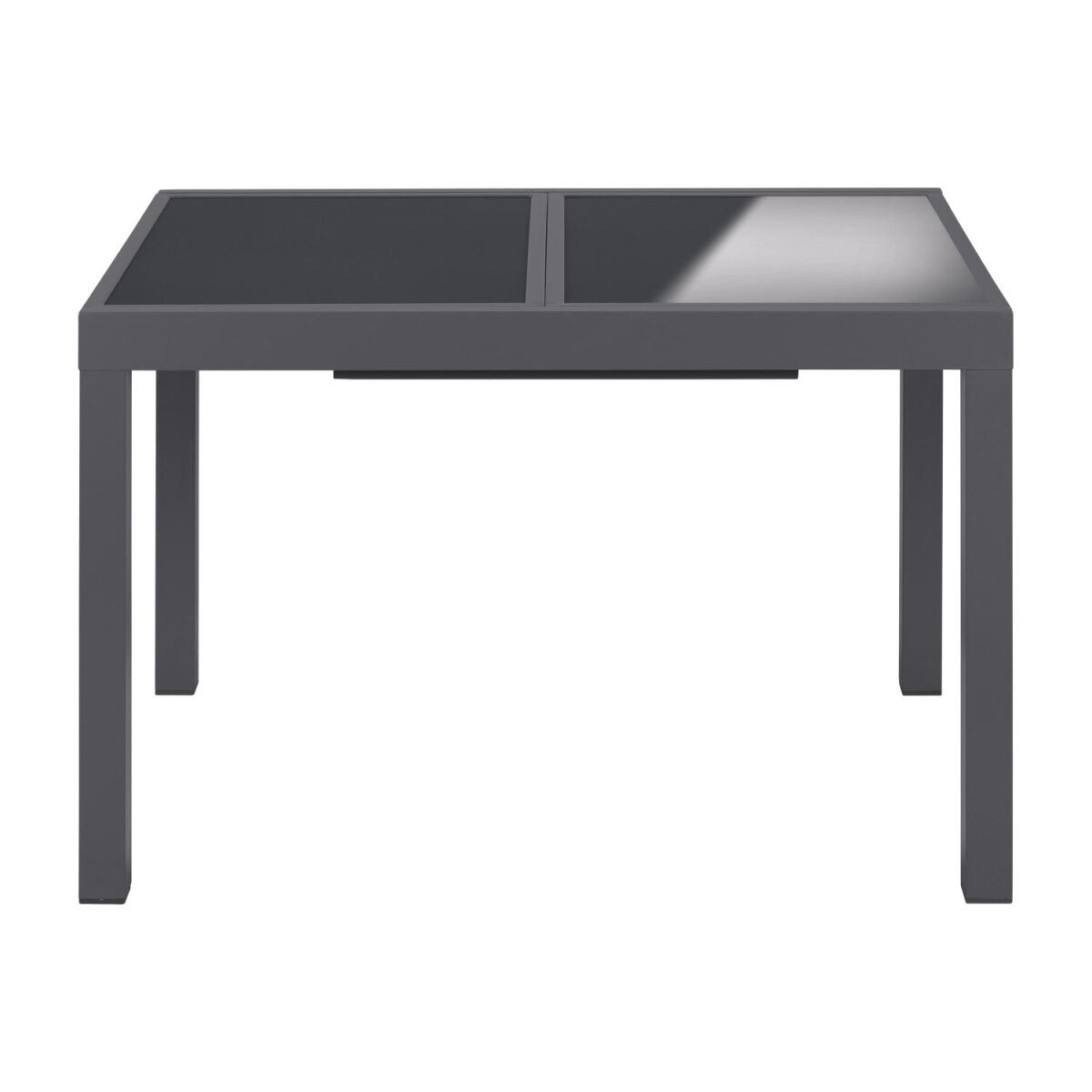 LIVARNO home Aluminium-Gartentisch „Houston / Toronto“, ausziehbar, grau