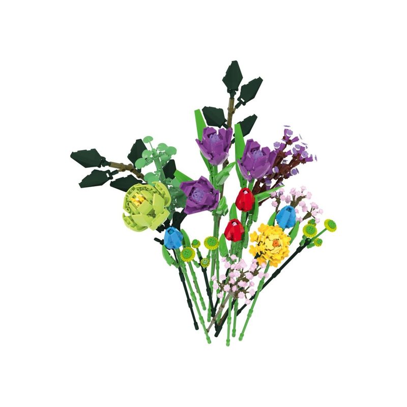 LUPILU® terminal block flower bouquet »Clippys« (wildflowers)