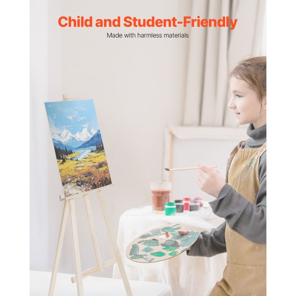 Canvas panels canvases (127x178mm / 203x254mm / 229x305mm / 280x355mm) for painting, canvas set 32 ​​pieces made of cotton, painting canvas panels acrylic and oil painting watercolor painting canvas white