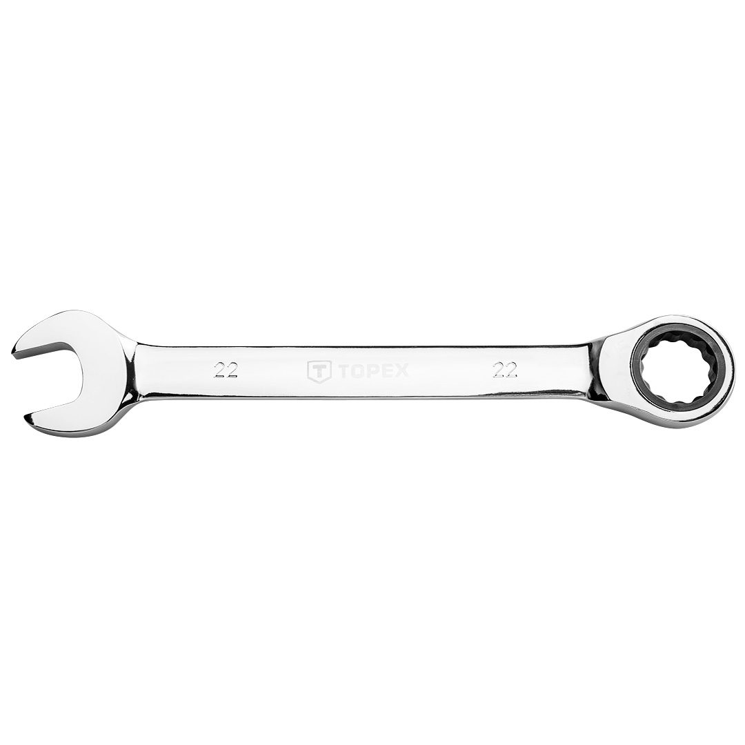 Combination wrench with ratchet