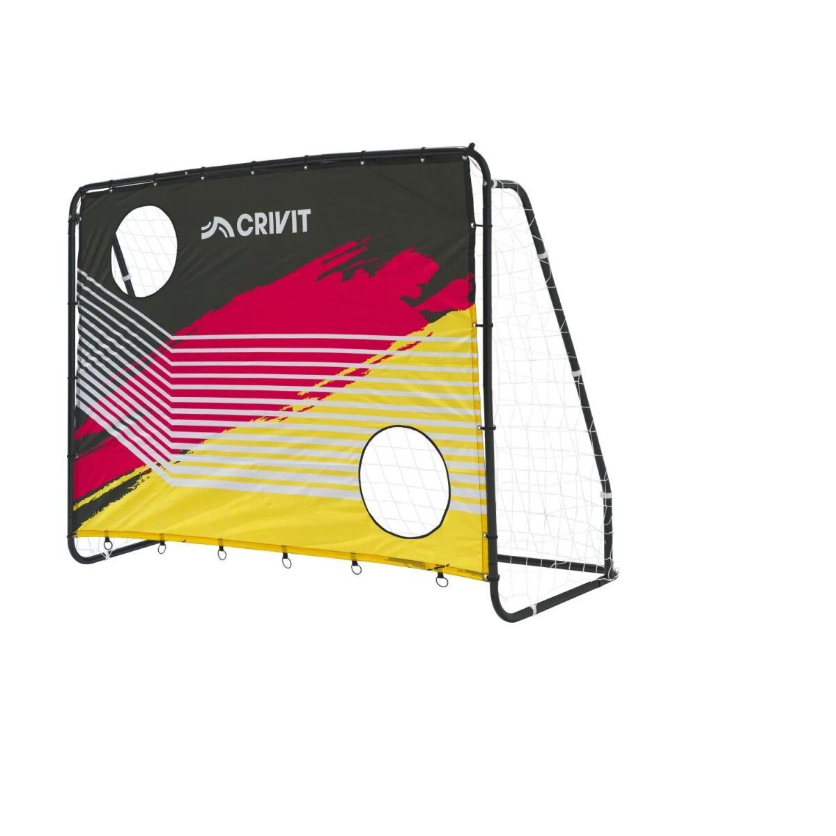 CRIVIT Fußballtor mit Torwand