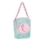 Portfel pluszowy Flamingo