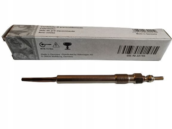 Oryginalny VW SEAT SKODA Audi 03L963319A Świeca Żarowa A1 A3 A4 A5 A6 A7 A8 Q3 Q5 Q7 TT TDI.....