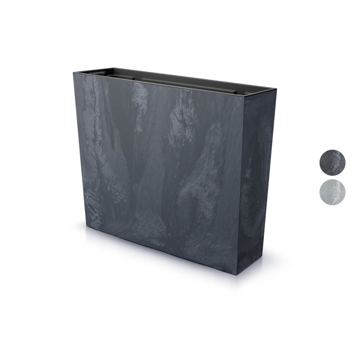 Doniczka »URBI CASE TOWER«, 580x180x498 mm, wygląd betonu Doniczka »URBI CASE TOWER«, 580x180x498 mm, wygląd betonu