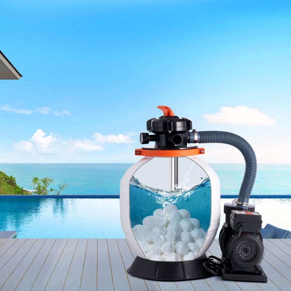 Sand Filter Filter Balls 3lb Filter Balls Replace Pool Filter Sand Reusable Polyester Fiber Filter Media Balls with Toiletry Bag for Swimming Pools Above Ground Pools Aquariums