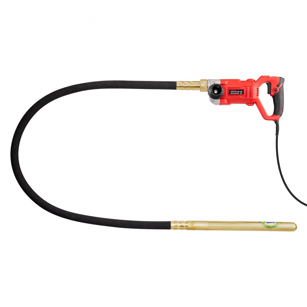 Hand-Betonrüttler, 960 W, elektrischer Rüttler, 4000 U/min, elektrisches Betonrüttler-Werkzeug mit 2 m Schaftstange, tragbarer Bleistift-Zementrüttler zum Entfernen von Luftblasen und Mischen von Beton Hand-Betonrüttler, 960 W, elektrischer Rüttler, 4000 U/min, elektrisches Betonrüttler-Werkzeug mit 2 m Schaftstange, tragbarer Bleistift-Zementrüttler zum Entfernen von Luftblasen und Mischen von Beton