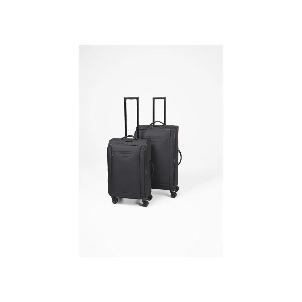 ESMARA® suitcase set, soft case, M and XL, 62/69 L und 96/108 L, expandable