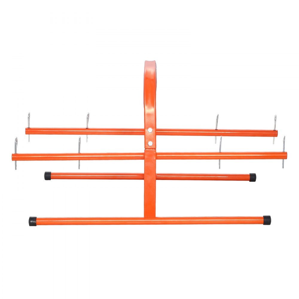 Wire Spool Holder, 45kg Capacity Manual Cable Dispenser, Tubular Steel Rack, for storing up to 8 spools with a maximum diameter of 24cm under various conditions