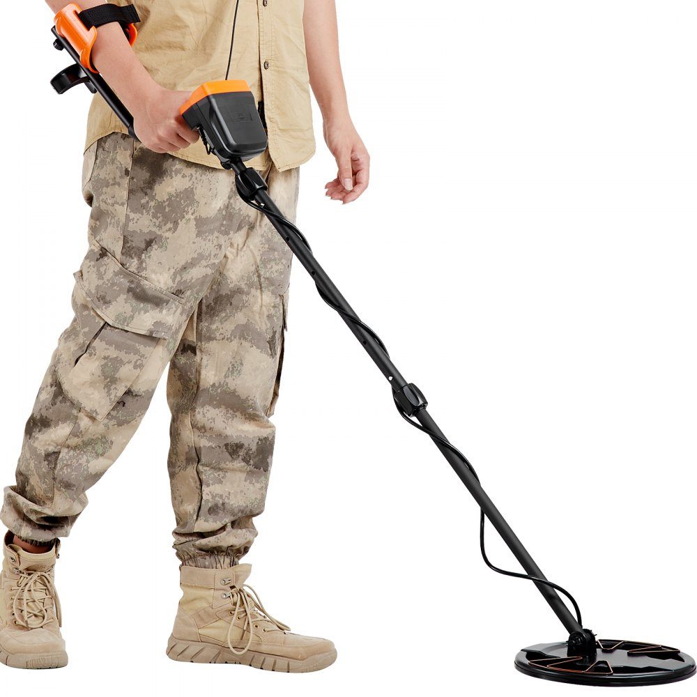 Metal Detector Set for Adults, Multifunctional Professional Detector with 7 Modes, Metal Detector, Waterproof 10" Coil for Greater Depth, with Shovel and Carry Bag