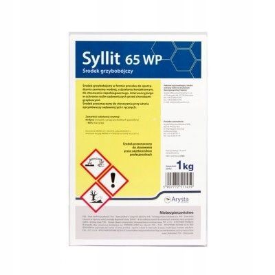 Środek grzybobójczy Syllit 65 WP 1kg Środek grzybobójczy Syllit 65 WP 1kg