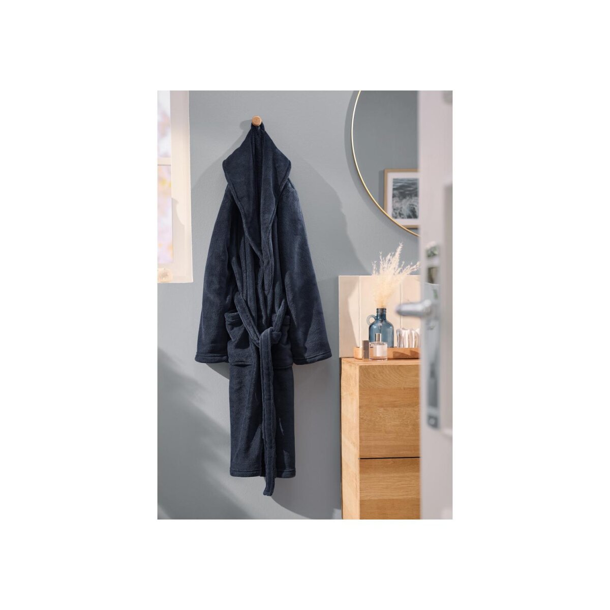 Peignoir LIVARNO® femme/homme (bleu, L)