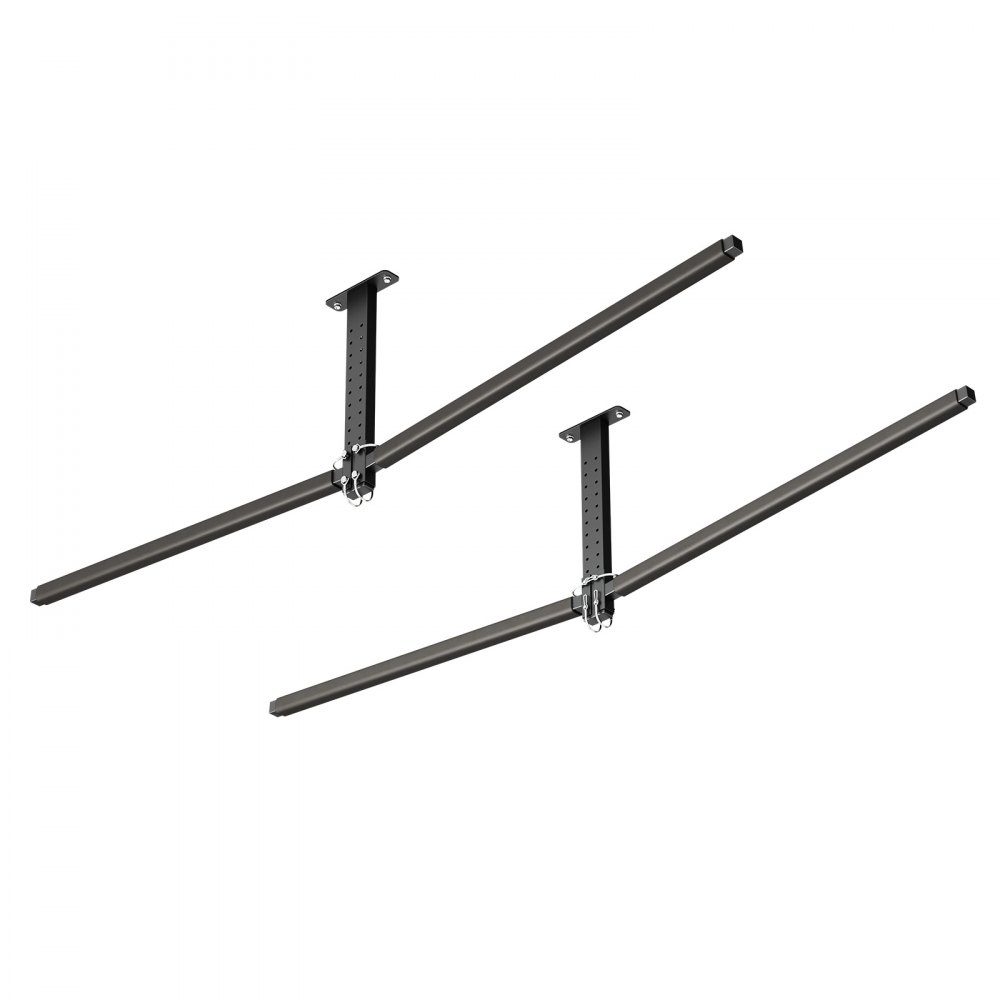 Kayak Storage Rack for 2 Kayaks/Canoes/Surfboards/Paddleboards, Kayak Stand, Ceiling Rack for Garage Mount, Adjustable Kayak Bracket (Ceiling Mount) with 250lb Load Capacity