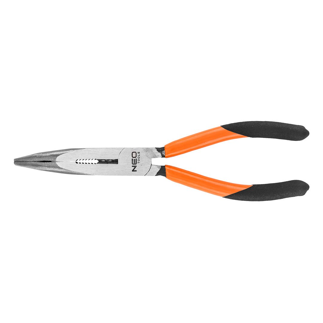 Long, curved pliers
