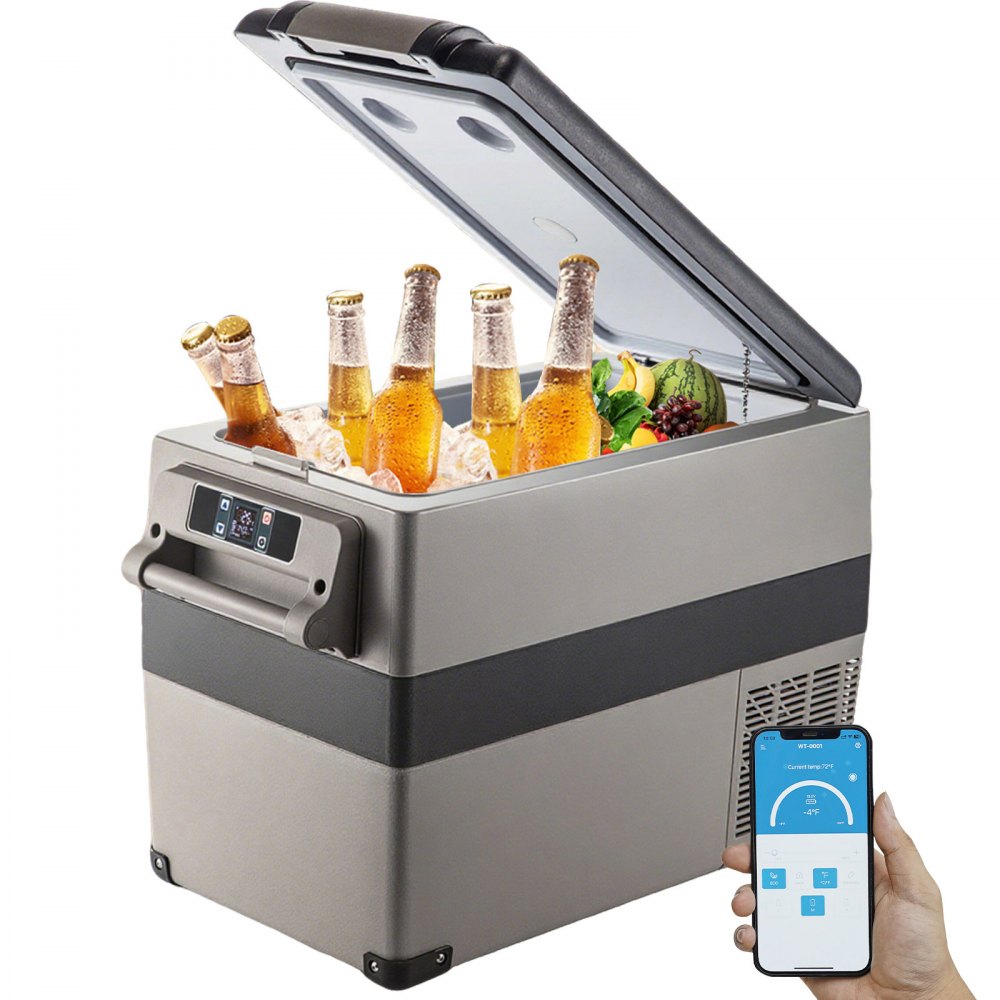 Glacière Portable 45L voiture réfrigérateur compresseur glacière Mini réfrigérateur électrique congélateur boîte congélateur pour voiture Camping camion bateau Glacière Portable 45L voiture réfrigérateur compresseur glacière Mini réfrigérateur électrique congélateur boîte congélateur pour voiture Camping camion bateau