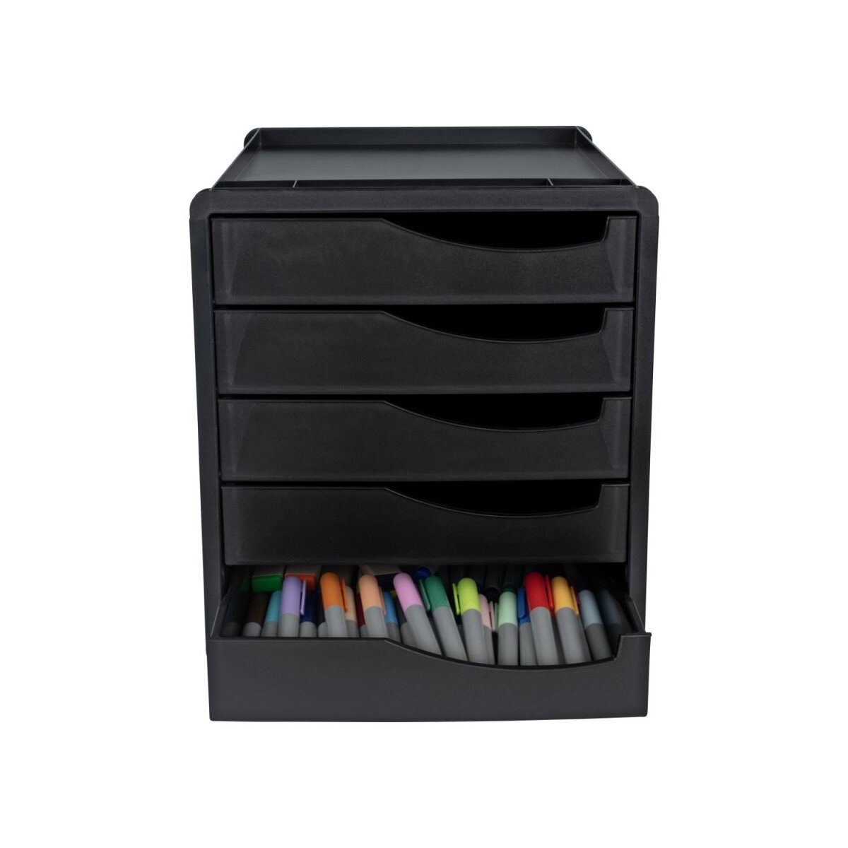 crelando® drawer box, with integrated pen tray
