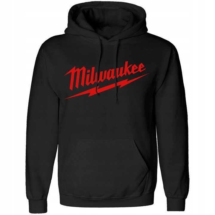 MILWAUKEE  PREMIUM Kapuzenpullover Hoodie Sweatshirt Pullover Pulli Herren & Mütze im Set