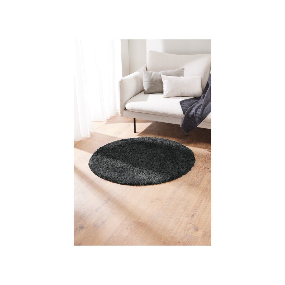 Tapis à poils longs, 80 x 150 cm / Ø 100 cm