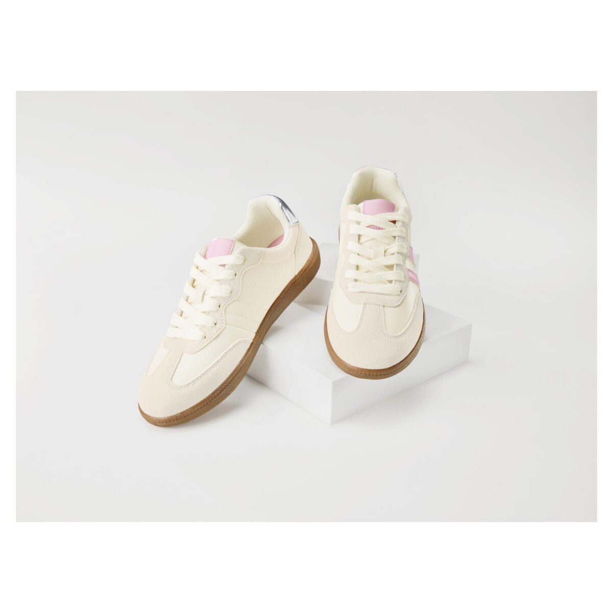 esmara® Damen-Sneaker mit Leder