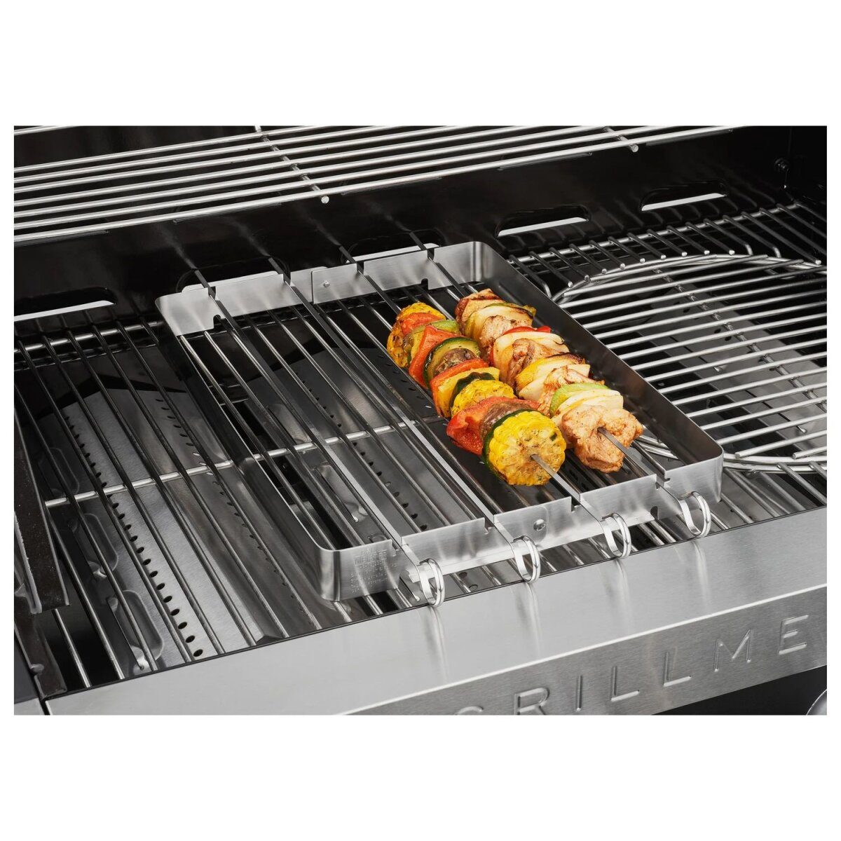GRILLMEISTER Grillspieße-Set, Edelstahl (5-teilig)