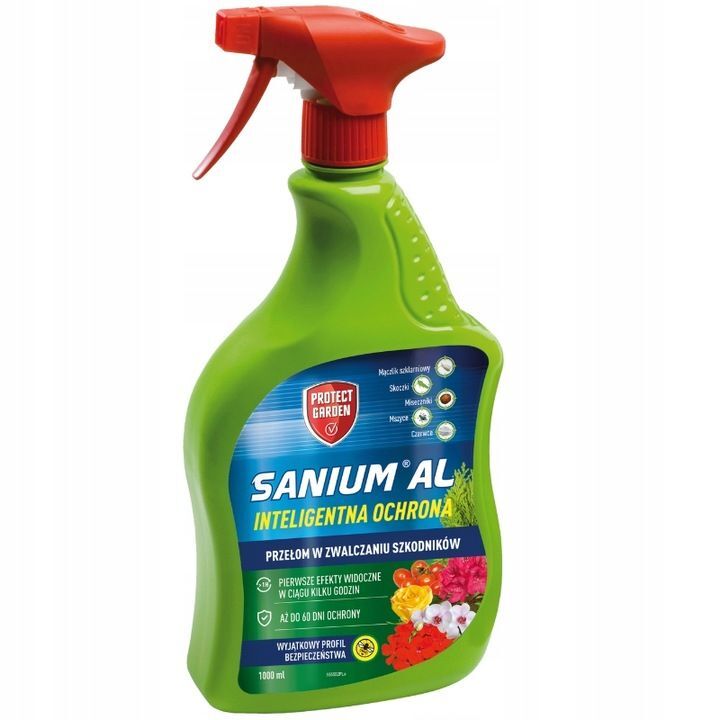 SANIUM AL 1L na szkodniki, mszyce, mączliki, skoczki polne SANIUM AL 1L na szkodniki, mszyce, mączliki, skoczki polne