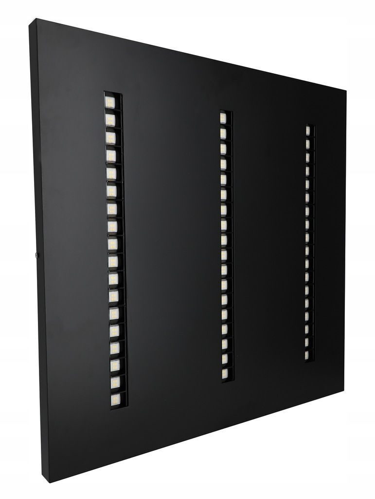 6x Aufbau-LED-Deckenpanel 60x60 UGR 50W KASSETTE neutralweiß UGR 16, geringer Blendfaktor