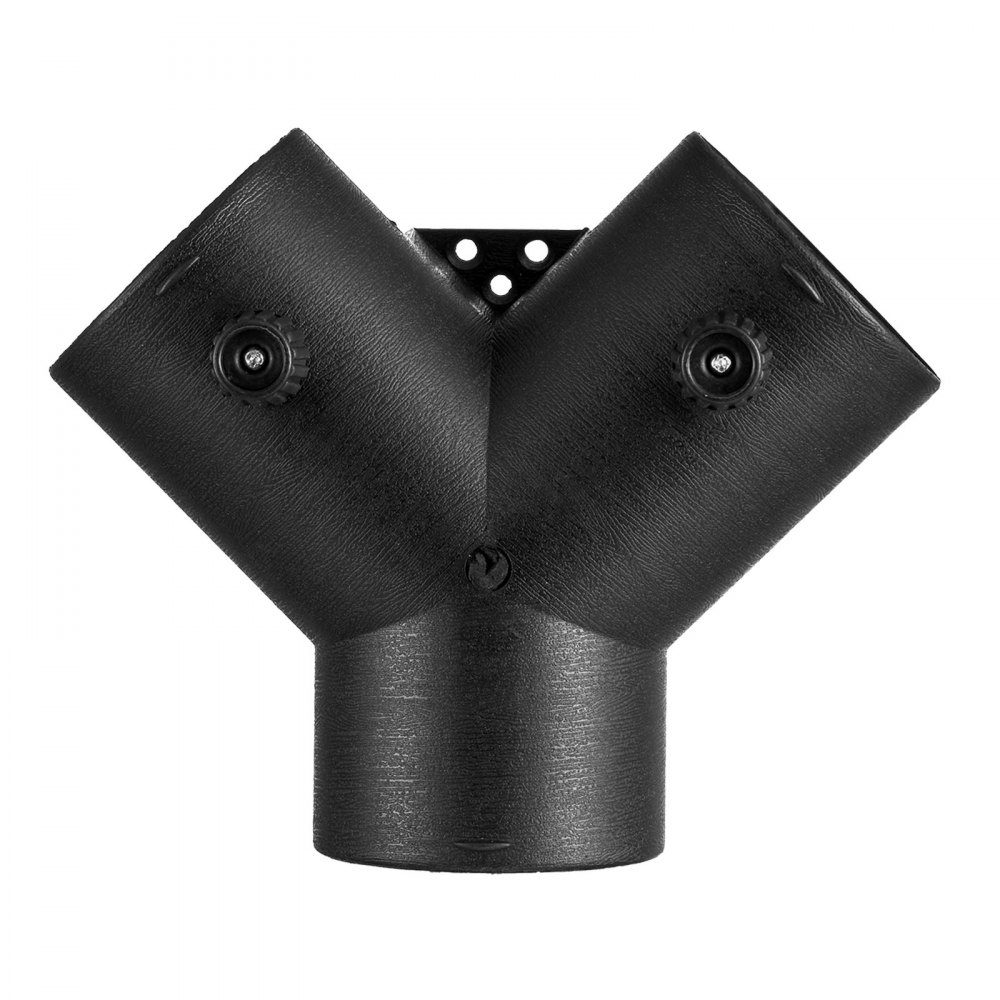 Diesel heater connector (75mm), diesel heater duct connection accessories, Y-shaped 3-way vent connectors with 2 90° rotating valves, connection connector for 2/5/8 kW diesel heater