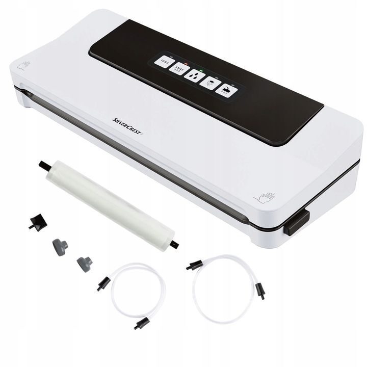 SilverCrest SV 125 C3 Vakuumiergerät, weiß Komplettset