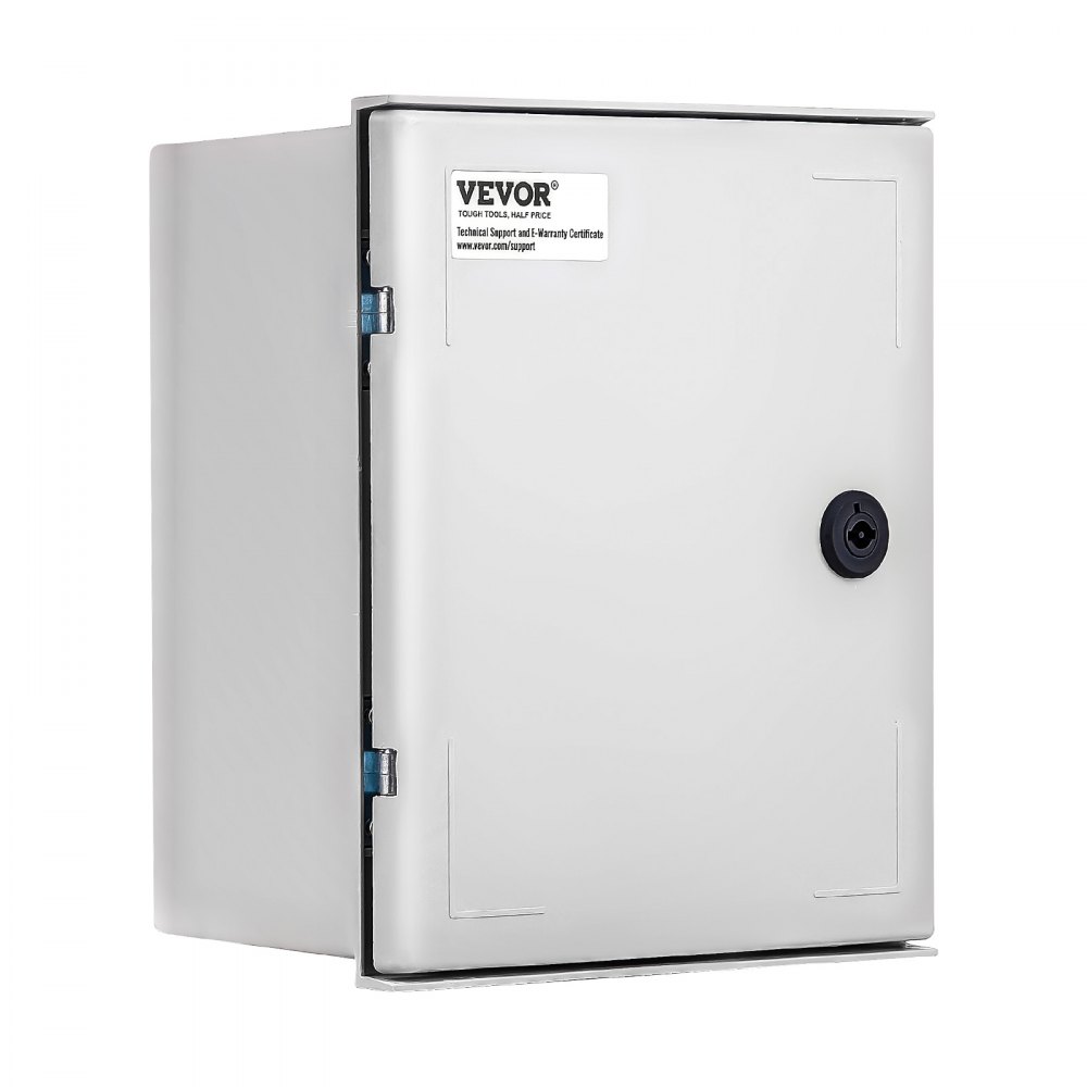Schakelkast, NEMA elektrische verdeelkast, 250x300x140 mm, NEMA 4X glasvezel elektrische behuizing, IP66 water- en stofdicht, geschikt voor binnen- en buitengebruik, inclusief montageplaat Schakelkast, NEMA elektrische verdeelkast, 250x300x140 mm, NEMA 4X glasvezel elektrische behuizing, IP66 water- en stofdicht, geschikt voor binnen- en buitengebruik, inclusief montageplaat