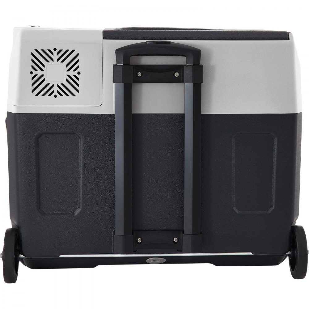 40L Auto Kühlschrank Kompressor Kühlbox Edelstahl Urlaub Isolierbox Mini Kühlschrank Kühlbox Auto und Steckdose