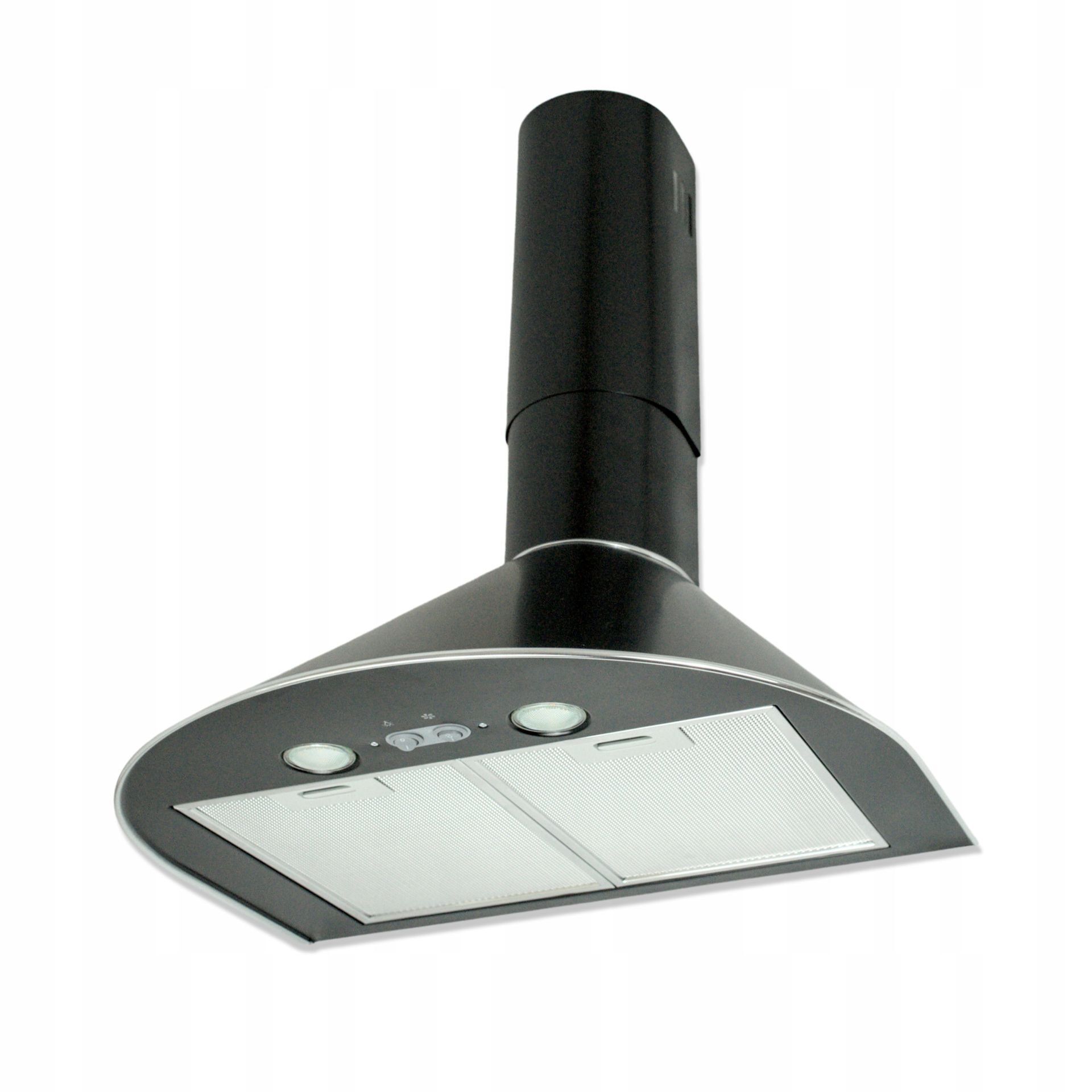 Extractor hood black LED 60cm SILENT quiet