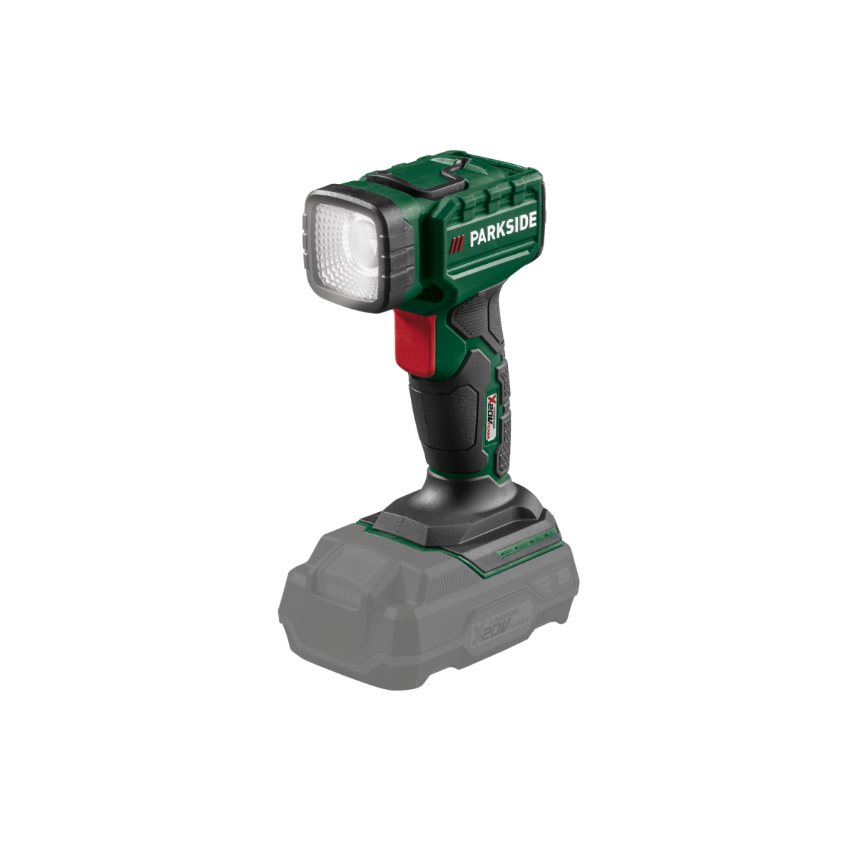 PARKSIDE® Akku-Arbeitsleuchte, ohne Akku und Ladegerät, LED-Handlampe PLHLA 20 Li A1