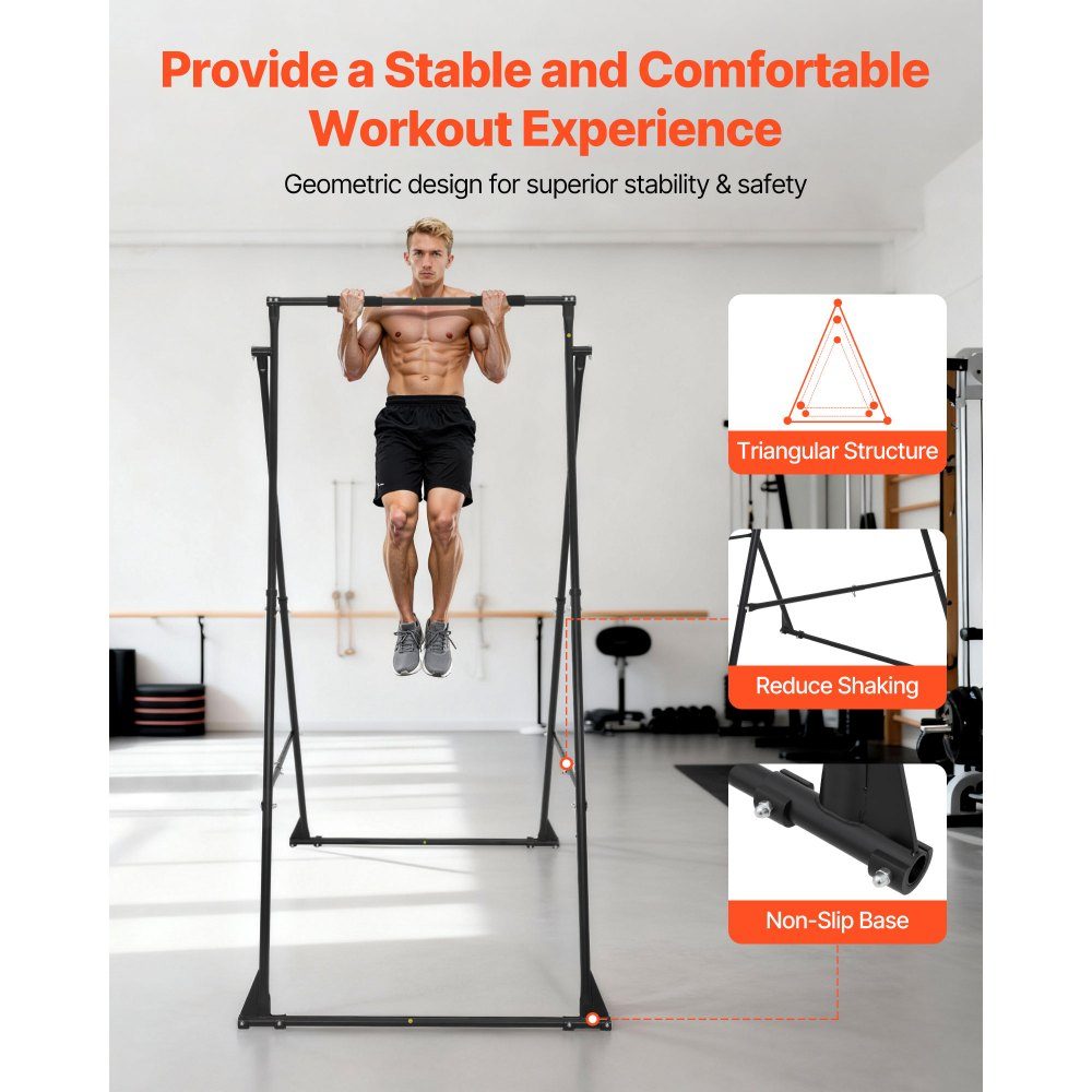 Support de balançoire pour support de yoga avec max. Capacité de charge de 200 kg et mousse EVA et réglage horizontal à 4 niveaux et vertical à 6 niveaux, cadre de hamac multifonctionnel (cadre uniquement)