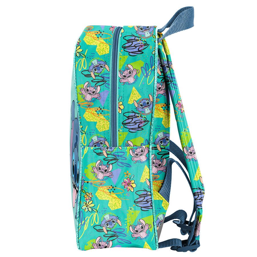 Petites fleurs 3D Stitch fleurs de sac à dos de maternelle