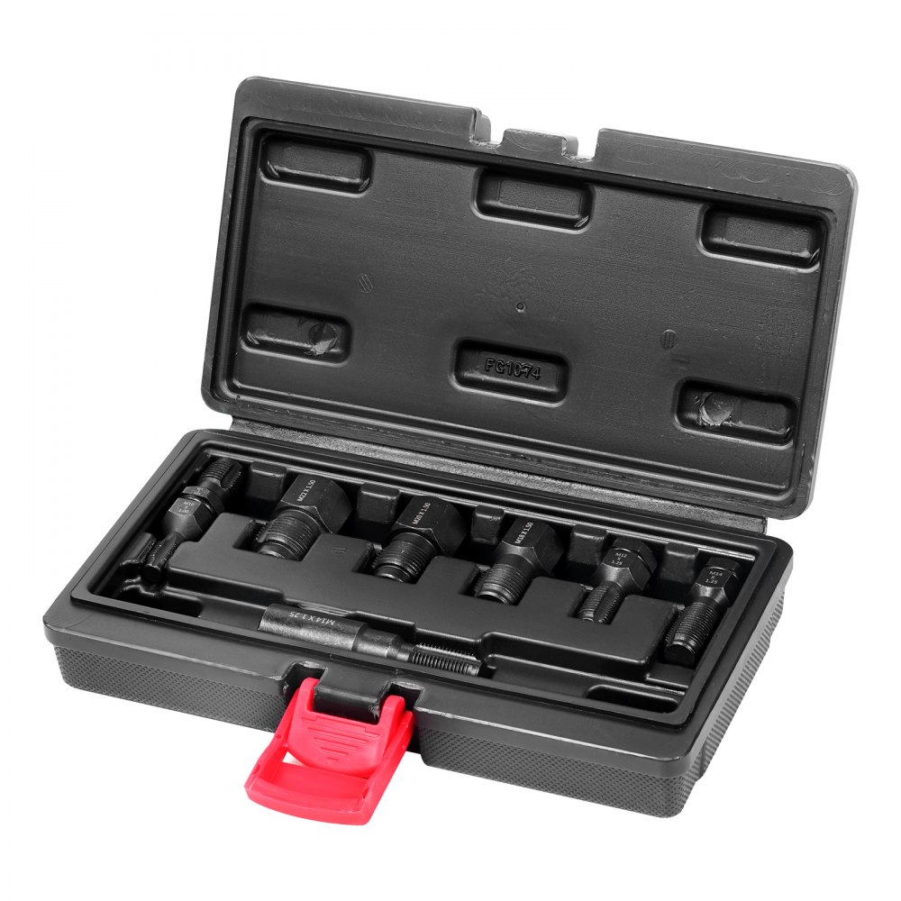 Ensemble de fraises à filetage 7 pièces, outil de réparation de filetage métrique M10 M12 M14 M18 M20 M22 Ensemble d'outils de renouvellement de filetage en acier au carbone traité thermiquement pour les applications de réparation de filetage Ensemble de fraises à filetage 7 pièces, outil de réparation de filetage métrique M10 M12 M14 M18 M20 M22 Ensemble d'outils de renouvellement de filetage en acier au carbone traité thermiquement pour les applications de réparation de filetage