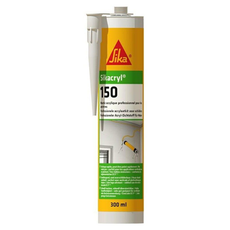 Sika Sikacryl-150 Acrylfarbenversiegelung 300 ml weiß