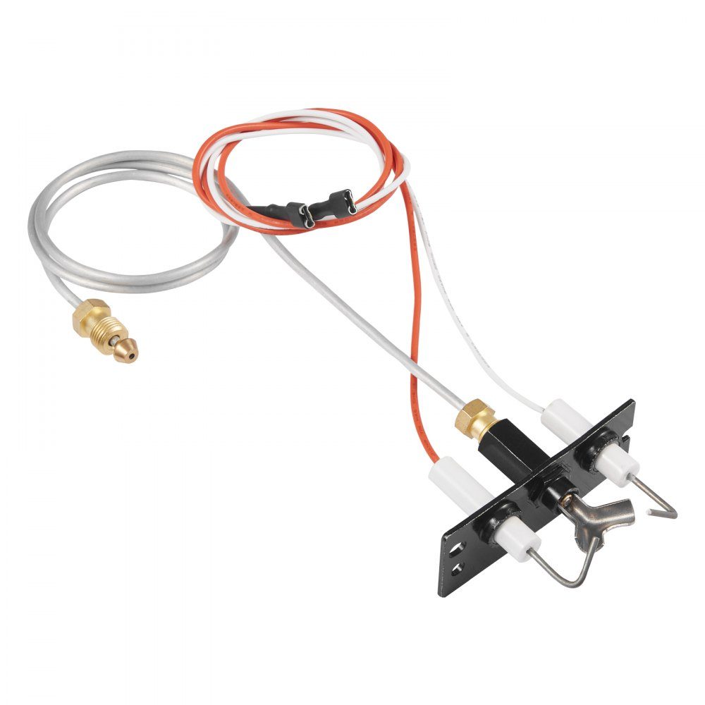 Natural Gas Igniter Assembly, OE 2090-012, 2198-012, SRV2090-012-Gas Igniter Assembly, Natural Gas Ignition Replacement, Fits Heaters, Heat & Glo, Quadra-Fire, Outdoor Lifestyles, Majestic