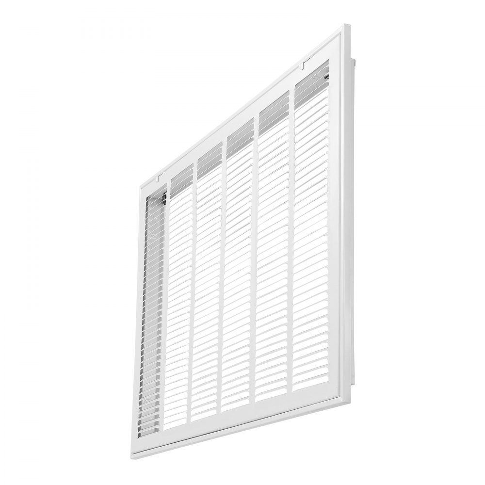 Ventilation grille 83x57.2x4 cm, suitable for installation opening 75.5x50.5 cm, filter NOT included, exhaust grille for the wall, exhaust grille made of steel