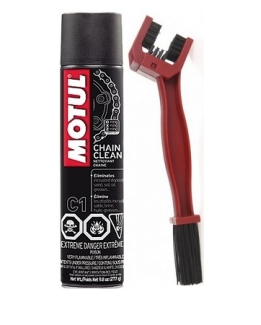 Motul C1 Kettenreinigungsfett + Kettenbürste