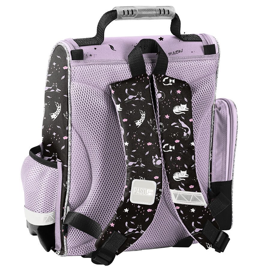 Striped school bag “Cat Kotek”.
