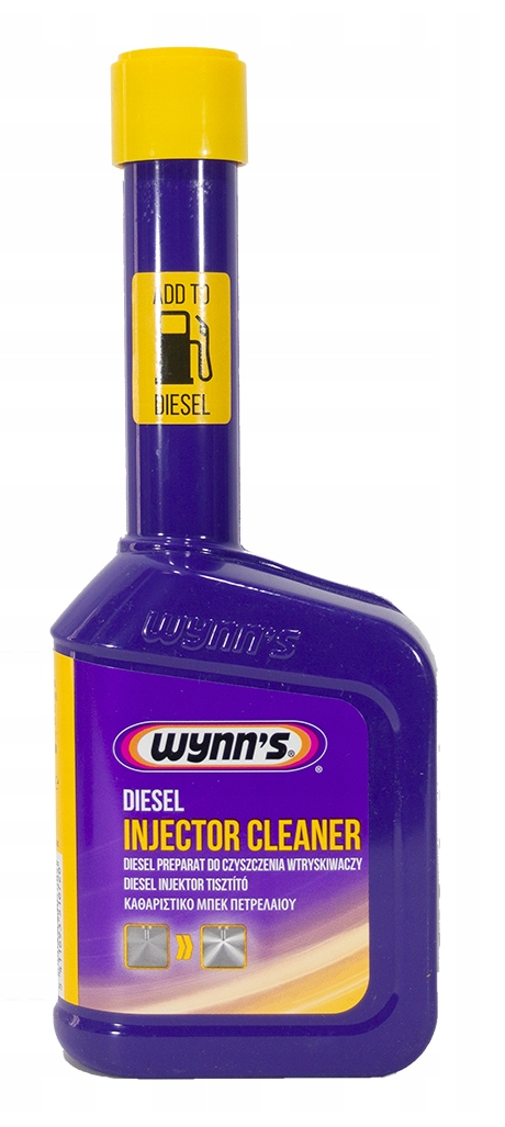 Środek do czyszczenia wtryskiwaczy Diesel firmy Wynn Czyści wtryskiwacze